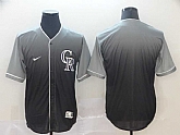 Rockies Blank Gray Drift Fashion Jersey,baseball caps,new era cap wholesale,wholesale hats